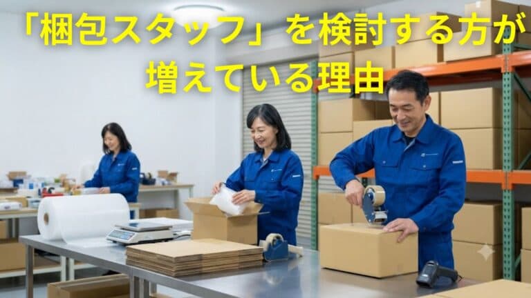 シニア再就職で梱包スタッフを選ぶ人が増えている理由とは？
