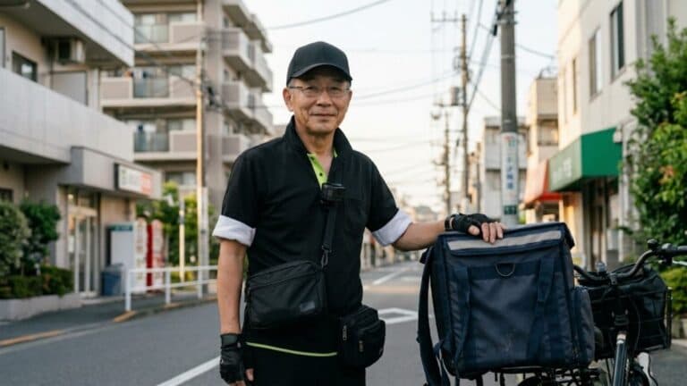 定年後の新しい選択肢として注目されるフードデリバリー配達員の仕事